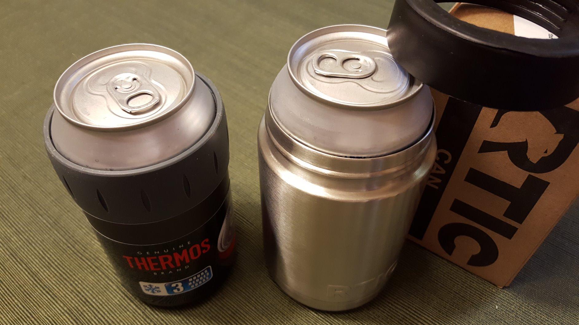 Thermos Stainless Steel Beverage Can Insulator for 12 Ounce Can, Vacuum Insulation customer photo 1
