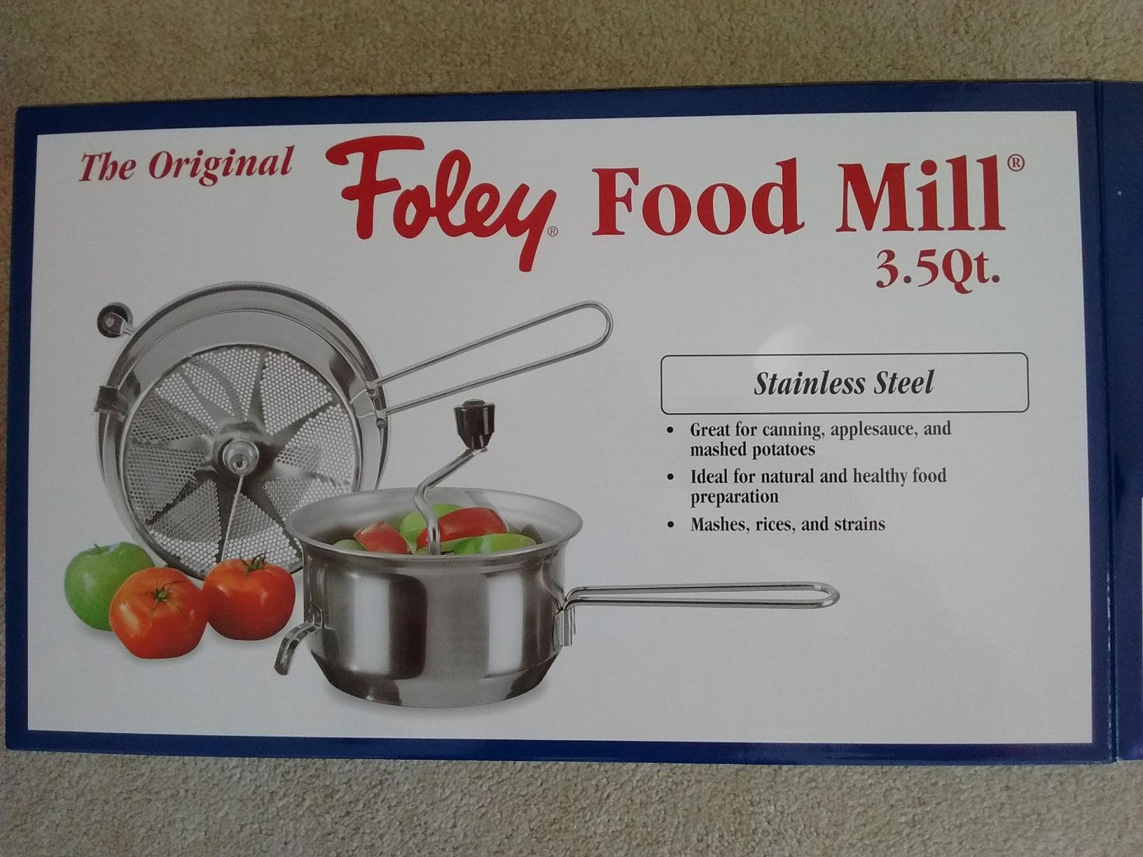 Mirro 50025 Foley Stainless Steel Healthy Food Mill Cookware, 3.5-Quart, Silver customer photo 1