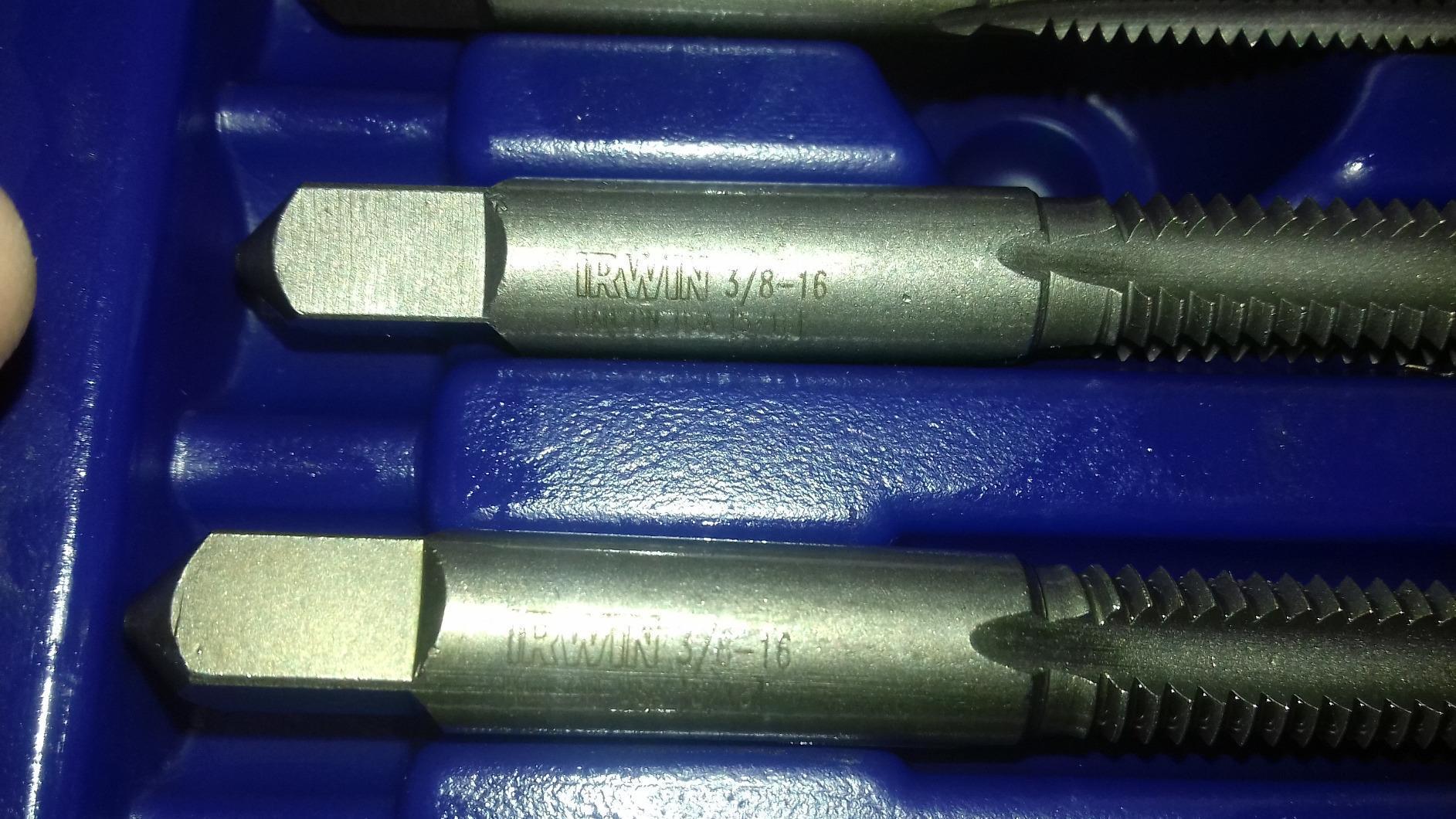 IRWIN Tools 76 Piece Machine Screw/Fractional/Metric Tap and Hex Die Super Set (26376) customer photo 1