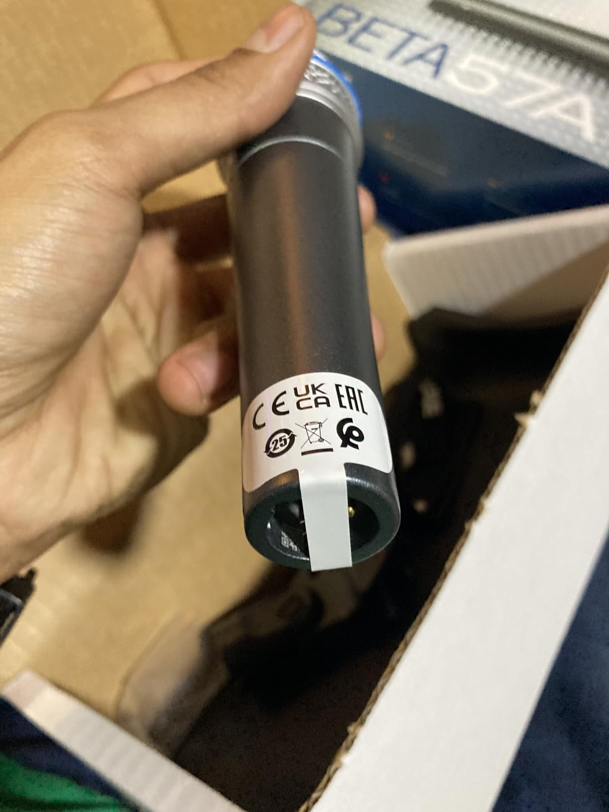 Shure BETA 57A Supercardioid Dynamic Instrument Microphone customer photo 2