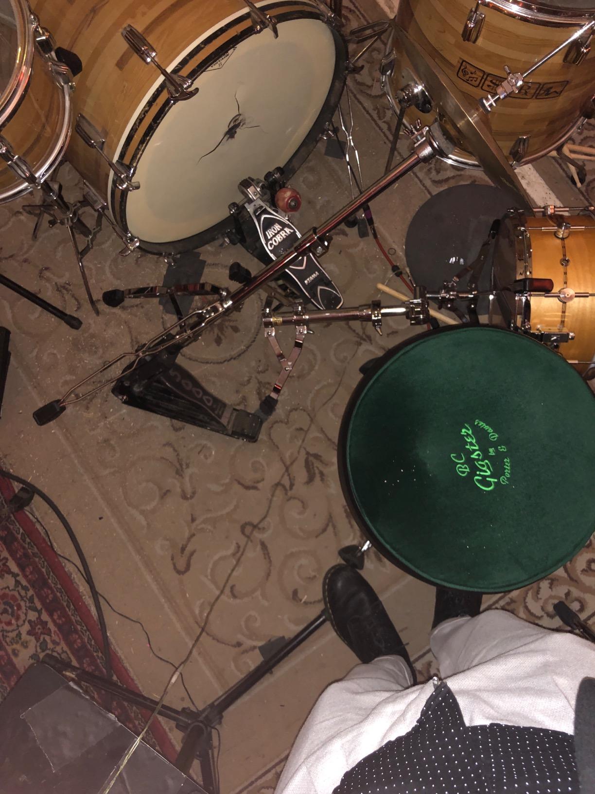 DW Drum Workshop CP5500TD 5000 Series Heavy Duty Delta 2-Leg Hi-Hat Stand customer photo 2