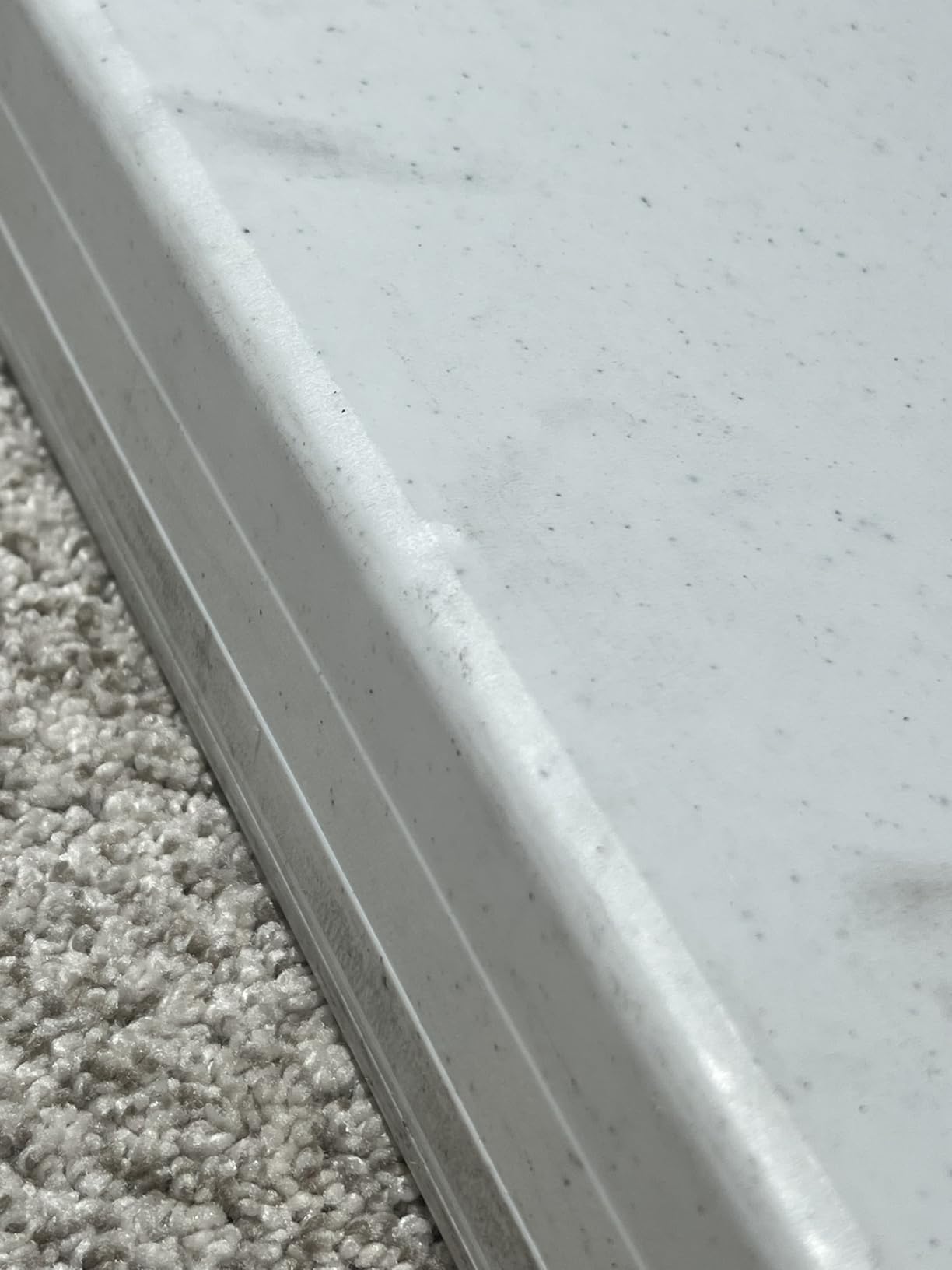 LIFETIME 22980 Folding Utility Table, 8 Feet, White Granite, 96