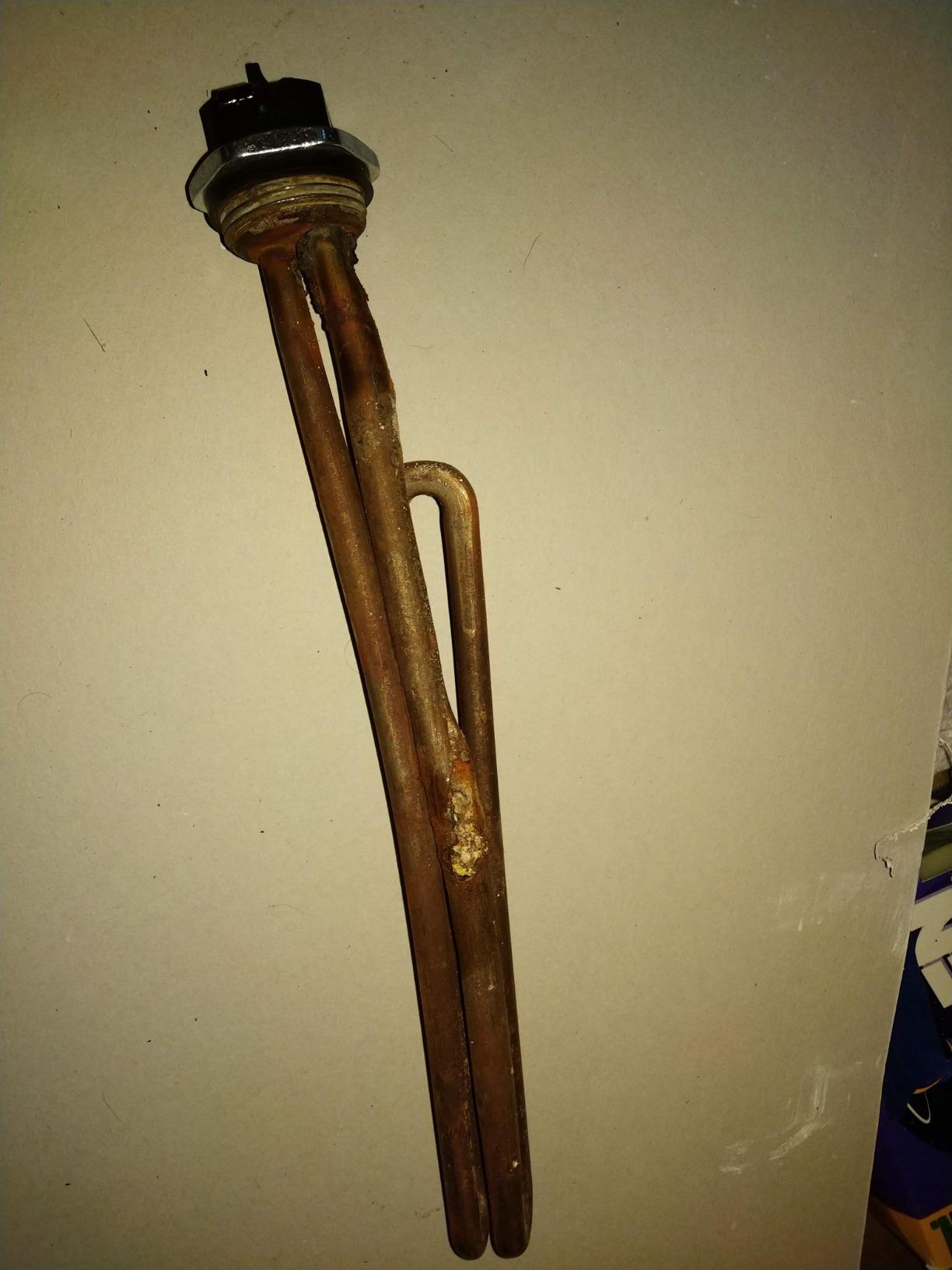Camco 02923 4500W 240V Screw-In Lime Life Foldback Water Heater Element - Ultra Low Watt Density customer photo 2