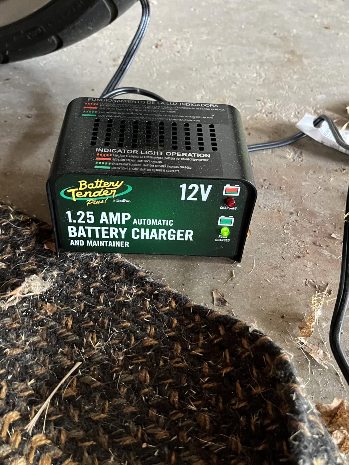 Battery Tender Plus 12V 1.25 AMP Car & Motorcycle Battery Charger and Maintainer customer photo 2