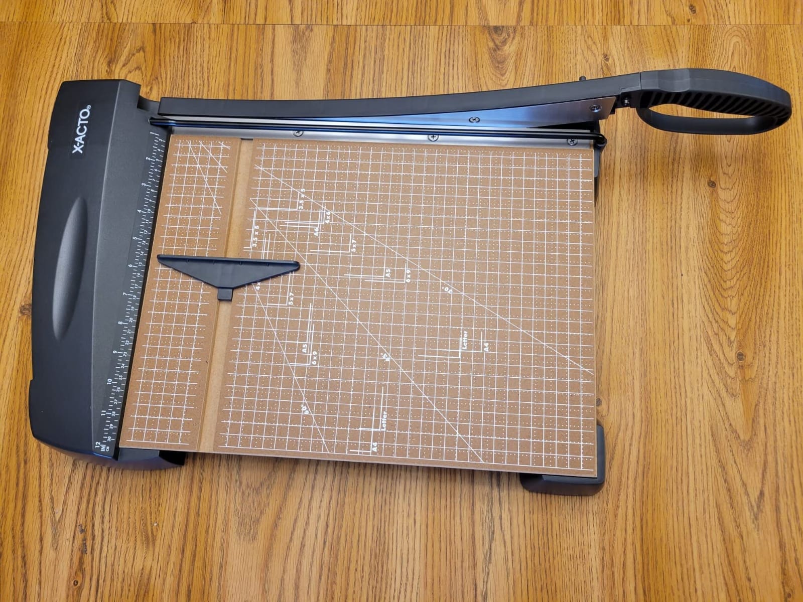 X-ACTO Heavy Duty Wood Guillotine Paper Trimmer, 15