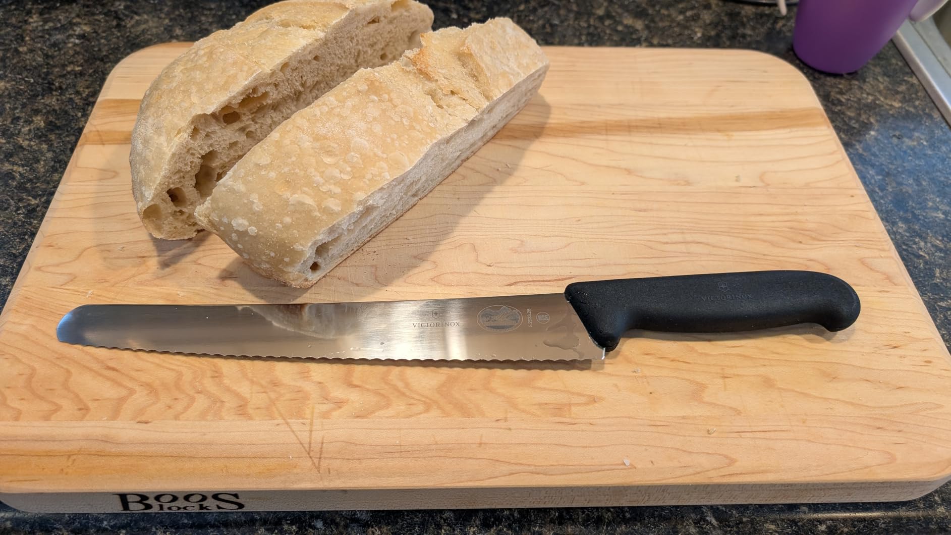 Victorinox Fibrox 10.25-Inch Bread Knife with Serrated Edge and Black Handle customer photo 2