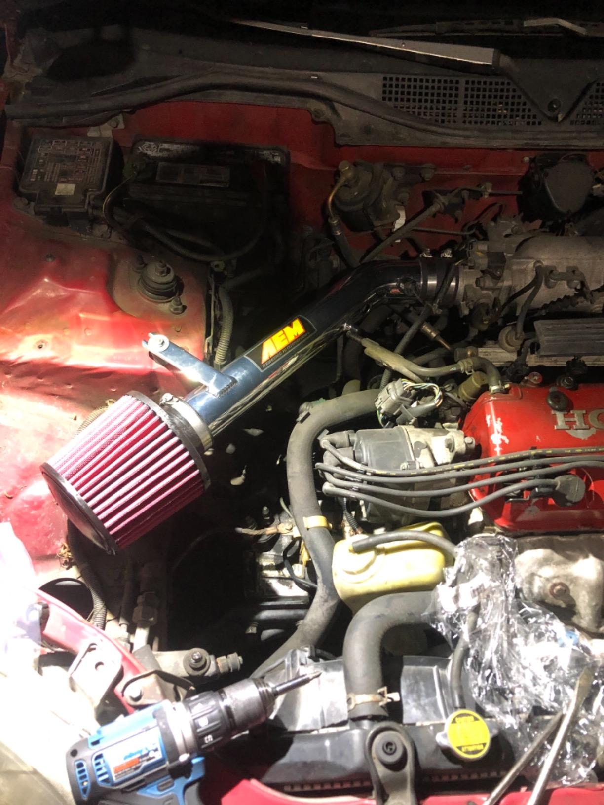 AEM 22-401P Polished Short Ram Intake System, Chrome customer photo 2