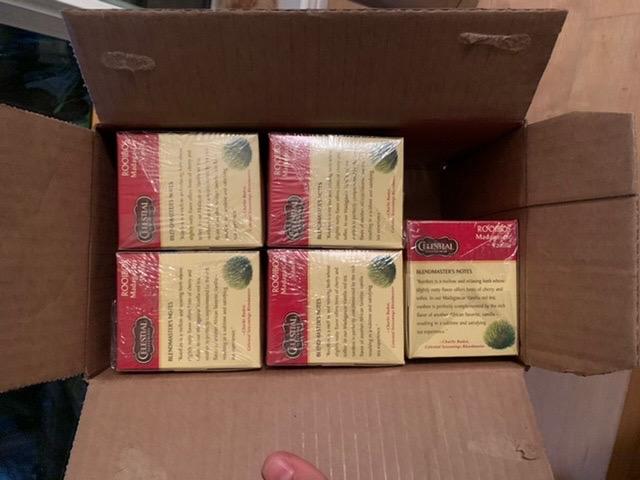 Celestial Seasonings Rooibos Madagascar Vanilla Herbal Tea, Caffeine Free, 20 Tea Bags Box (Pack of 6) customer photo 2