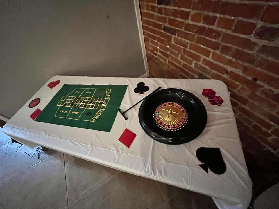 Trademark Poker Roulette Wheel Set with Mat, Green/Black, 30