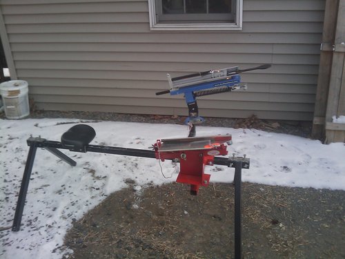 Do All Outdoors Backyard Clayhawk Clay Pigeon Thrower with Ground Spikes | Portable Clay Pigeon Thrower with Pull Handle and Ground Spikes customer photo 1