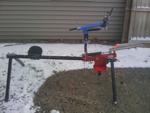 Do All Outdoors Backyard Clayhawk Clay Pigeon Thrower with Ground Spikes | Portable Clay Pigeon Thrower with Pull Handle and Ground Spikes customer photo 2