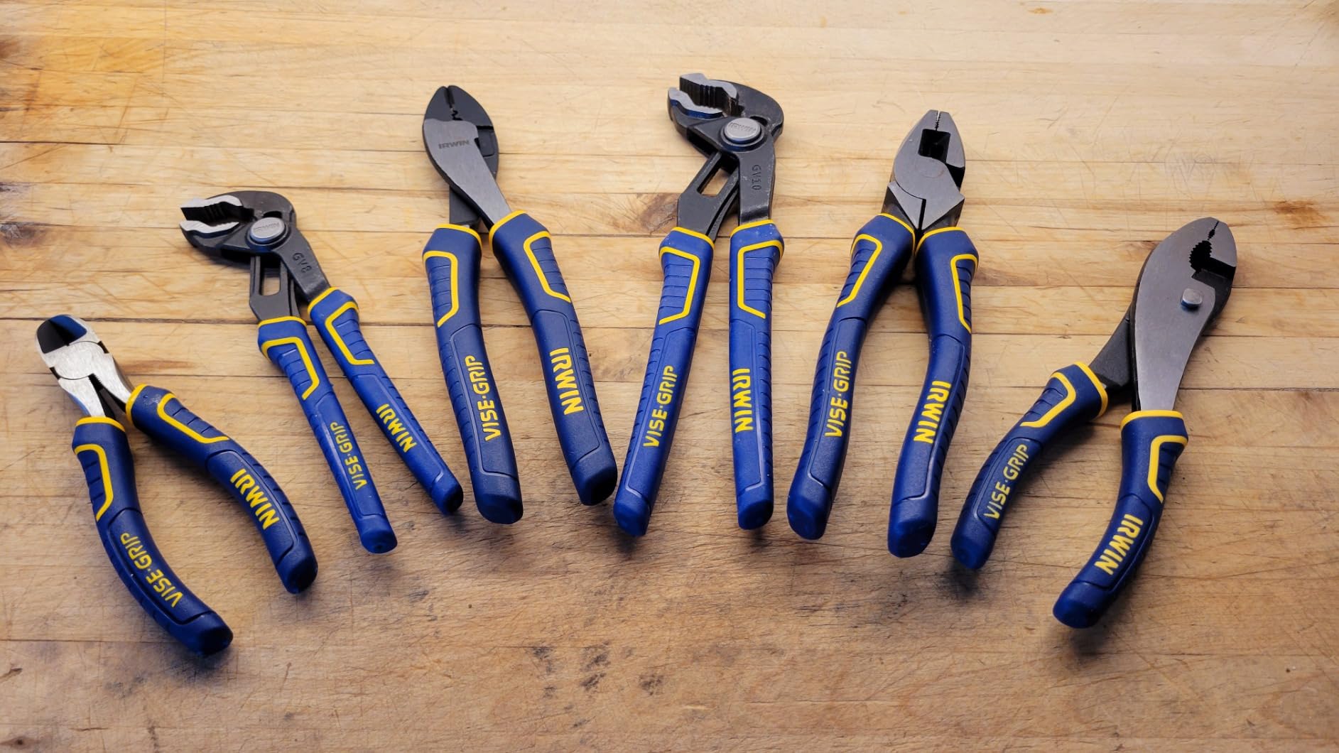 IRWIN Tools Vise-Grip GrooveLock Pliers Set, V-Jaw, 2 Piece, 2078709 customer photo 2
