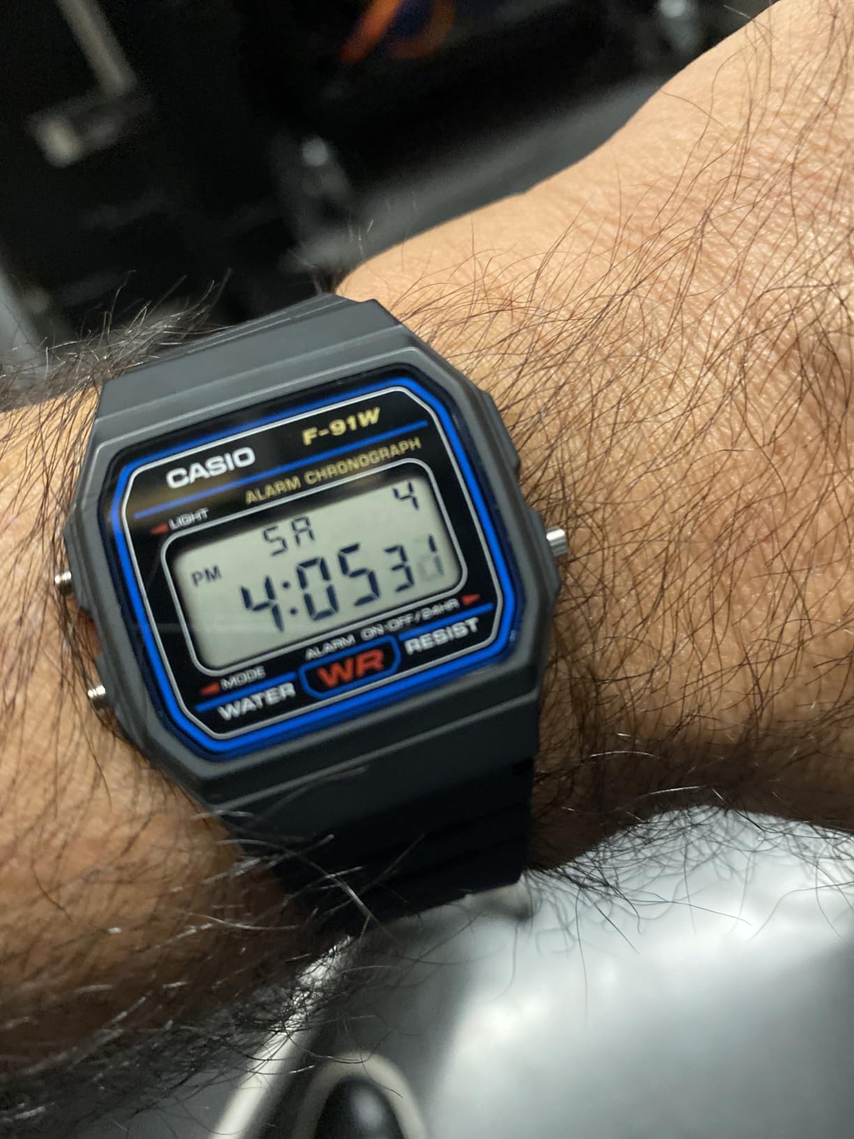 Casio F91W Series | Digital Watch | Water Resistant | LED Light | 1/100 SEC Stopwatch | Regular Time Keeping (HR, Min, SEC, PM, Date, Day) | Daily Alarm | Lightweight | 7 Year Battery customer photo 1