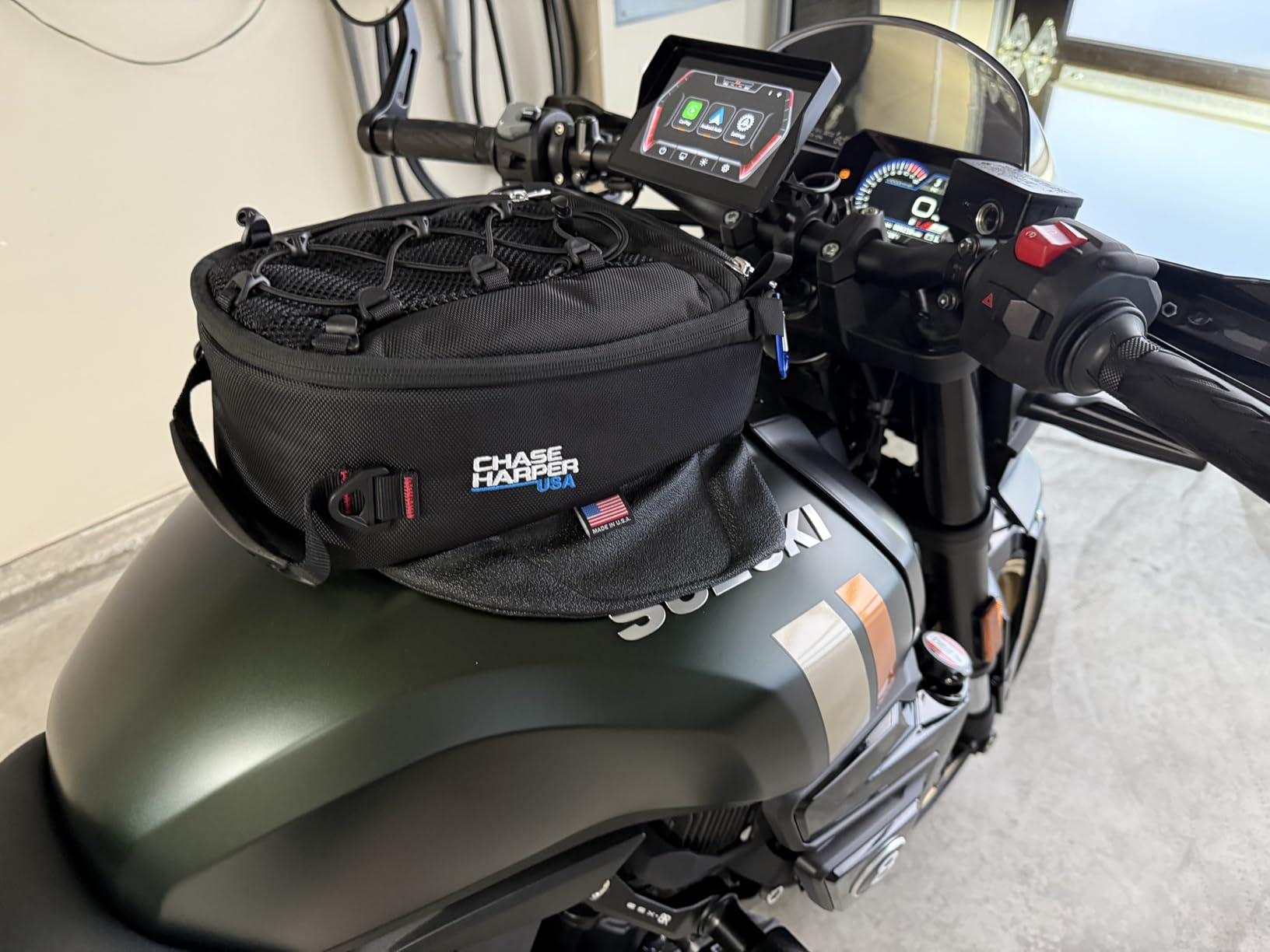 Chase Harper USA 450M Magnetic Tank Bag, Water-Resistant, Tear-Resistant, Industrial Grade Ballistic Nylon with Anti-Scratch Rubberized Polymer Bottom, Super Strong Neodymium Magnets customer photo 2