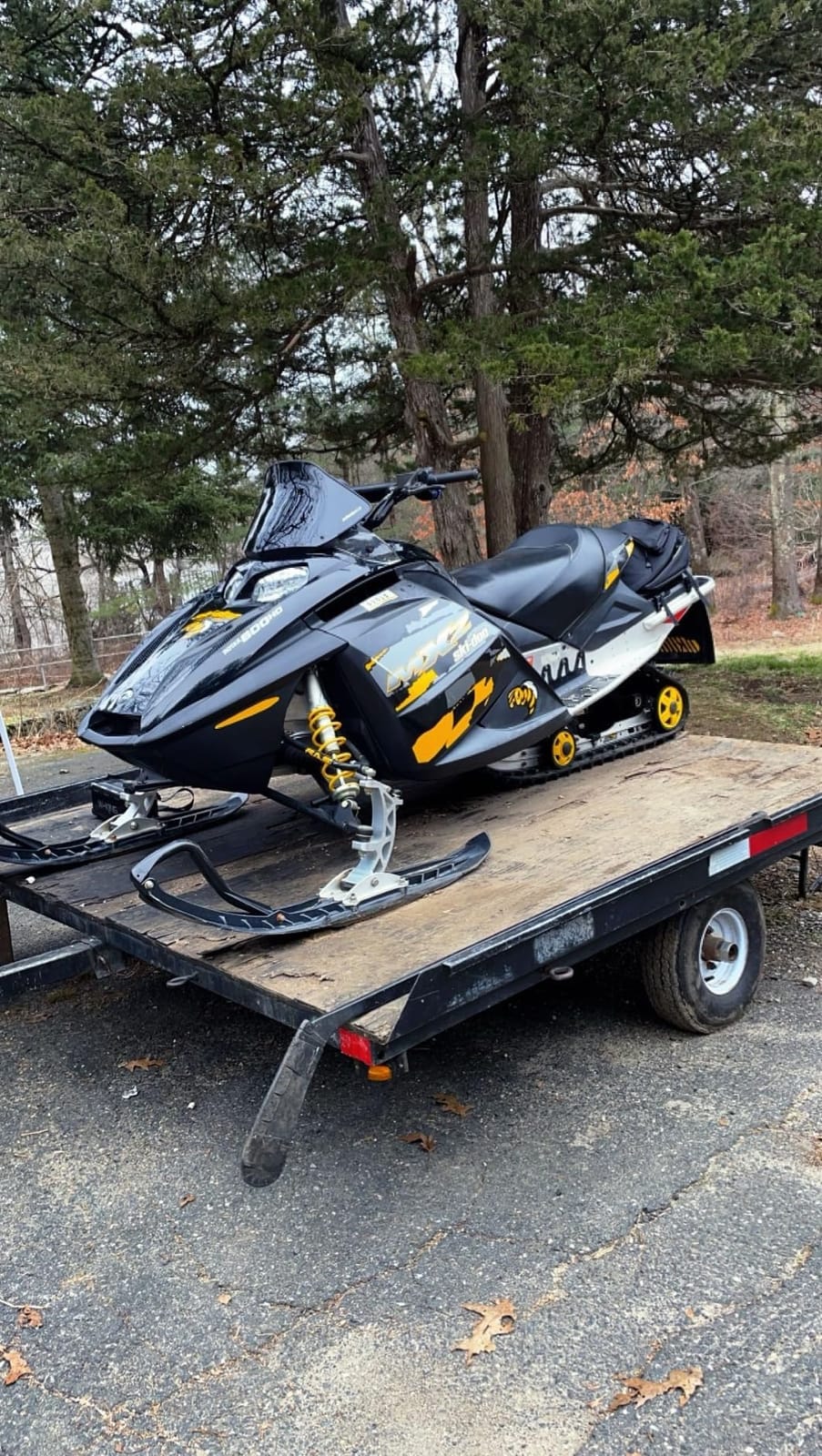 PowerMadd 13042 Cobra Windshield for Ski Doo Rev Fairing Mount - Tinted with black edge - Tall height customer photo 2