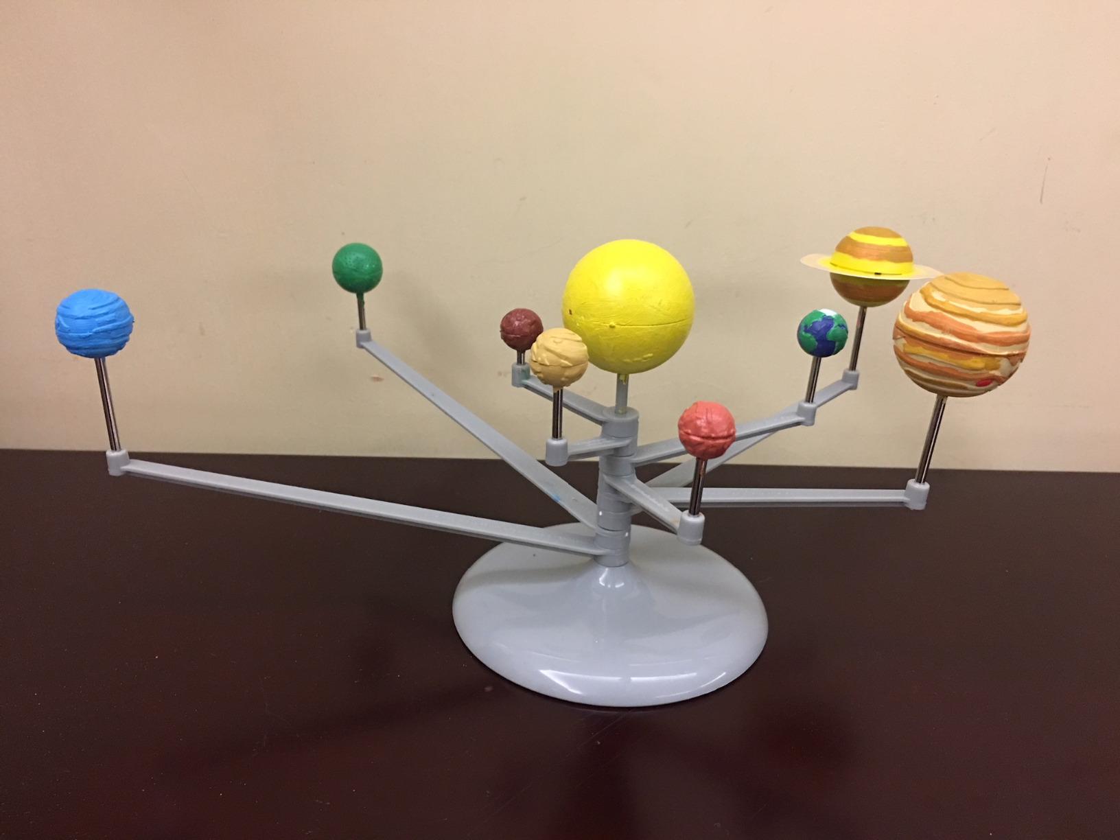 4M Solar System Planetarium - DIY Glow In The Dark Astronomy Planet Model Stem Toys Gift for Kids & Teens, Girls & Boys, Model:3427 customer photo 2