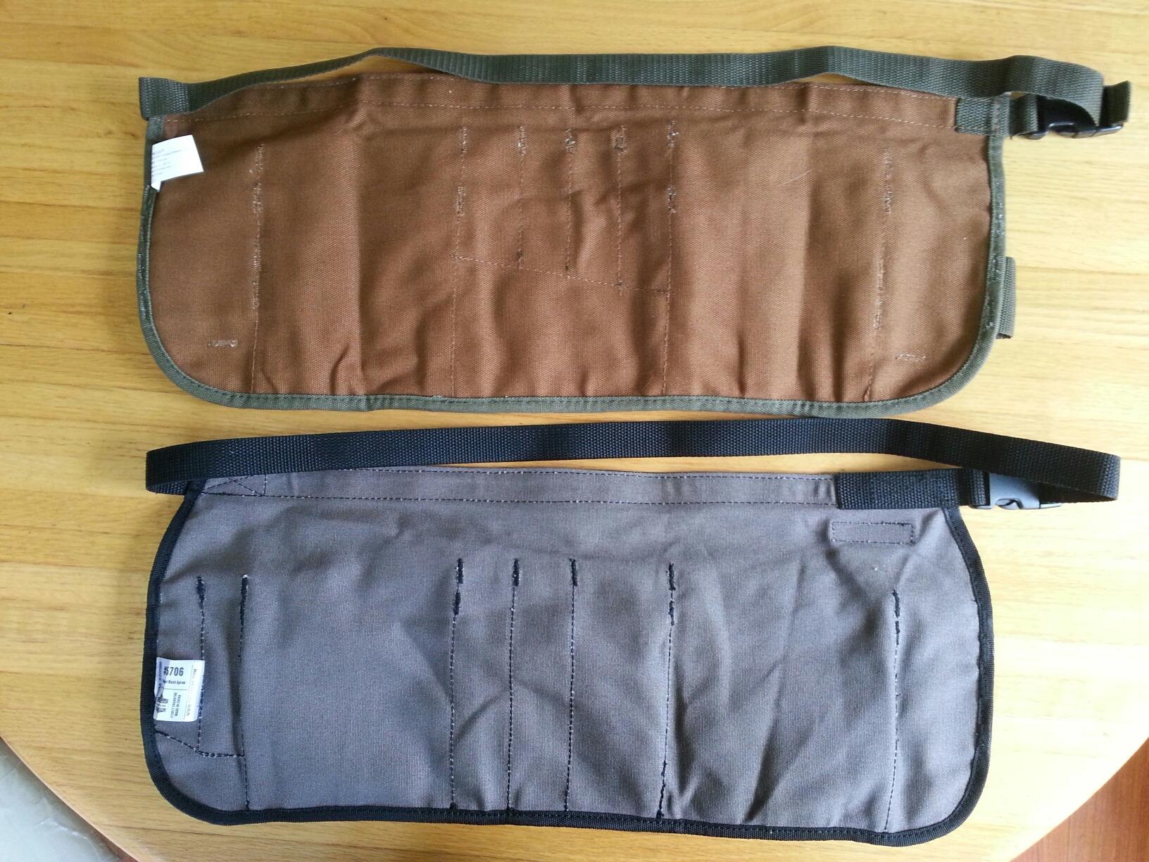 Ergodyne Arsenal 5706 Canvas Waist Tool Apron with 13 Pockets, Gray customer photo 2