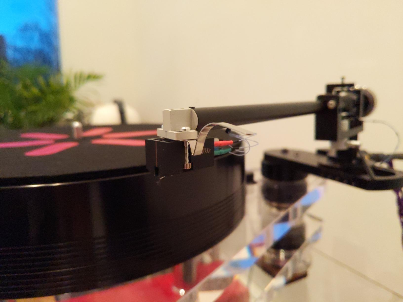 Denon DL-103R Moving Coil Turntable Phono Cartridge | Record Player Needle Replacement for Vinyl Record Player customer photo 1
