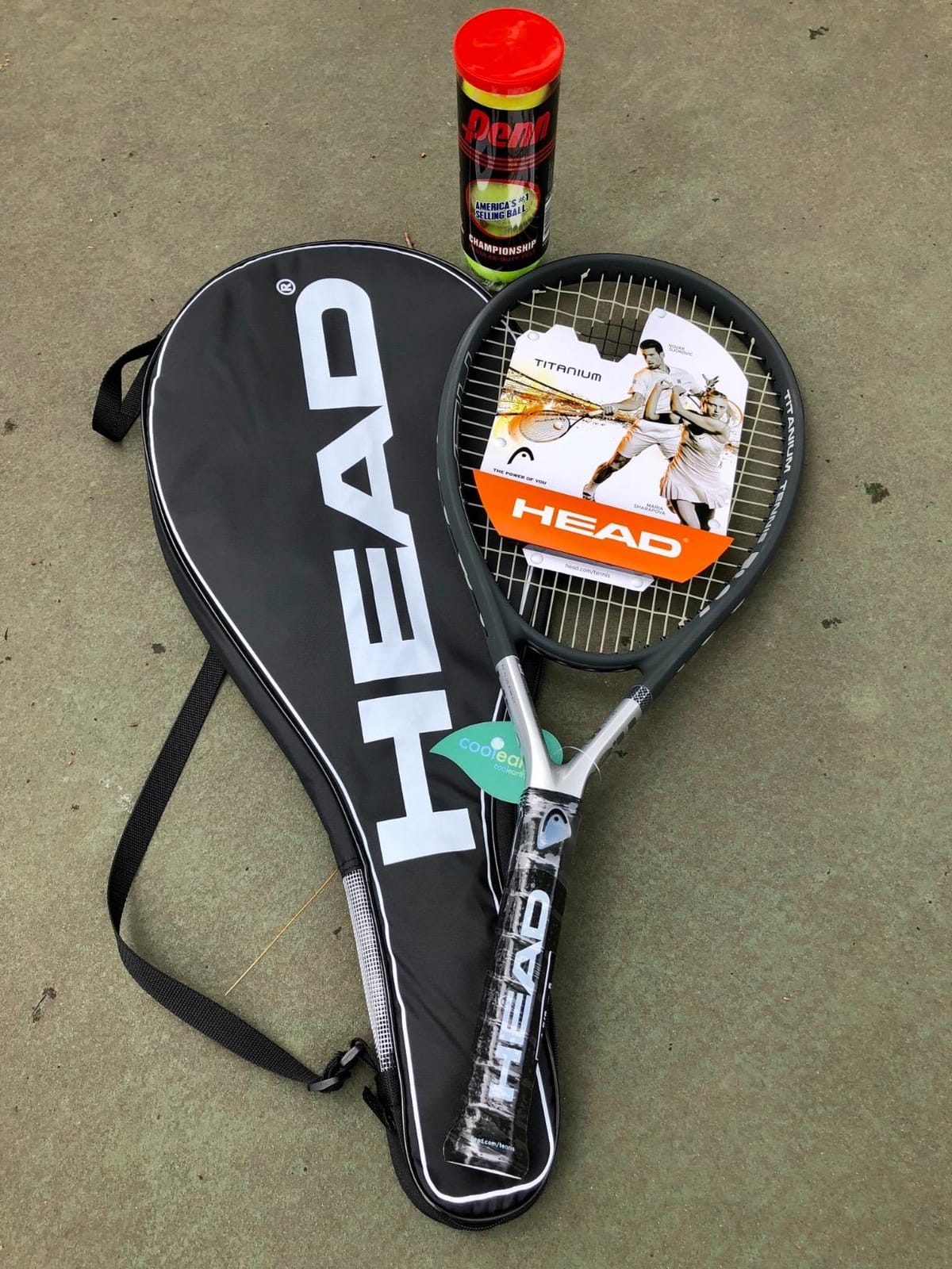 HEAD Ti S6 Tennis Racket | Pre-Strung with Synthetic Gut 16G String customer photo 1