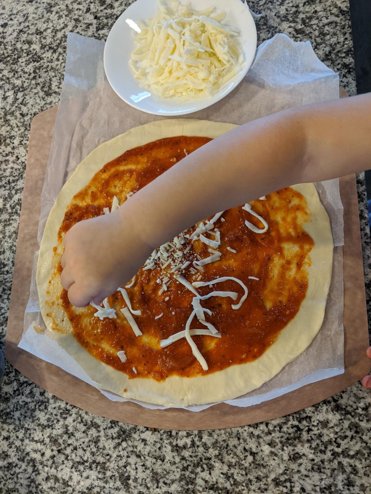 Epicurean Pizza Peel, 21-Inch by 14-Inch, Natural | microplastics free, 3/16 in thick, knife-friendly, nonporous, NSF certified, Made in USA customer photo 2