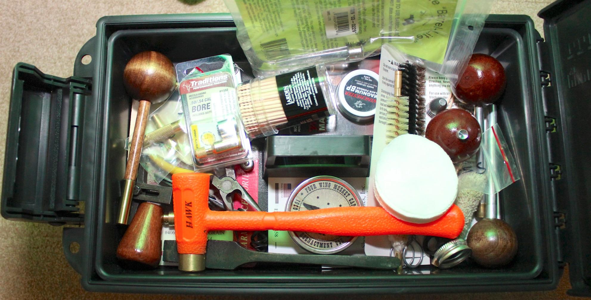 ML1-40 Muzzle Loader Dry Box - Black Powder and Powder Storage, Weather Resistant, O-ring Seal, USA Made customer photo 1
