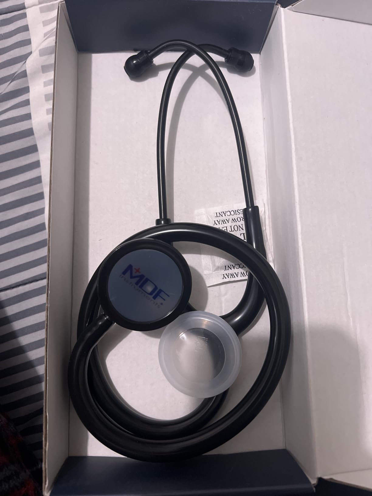MDF Instruments MD One Premium Stainless Steel Dual Head Stethoscope, MDF777BO customer photo 1