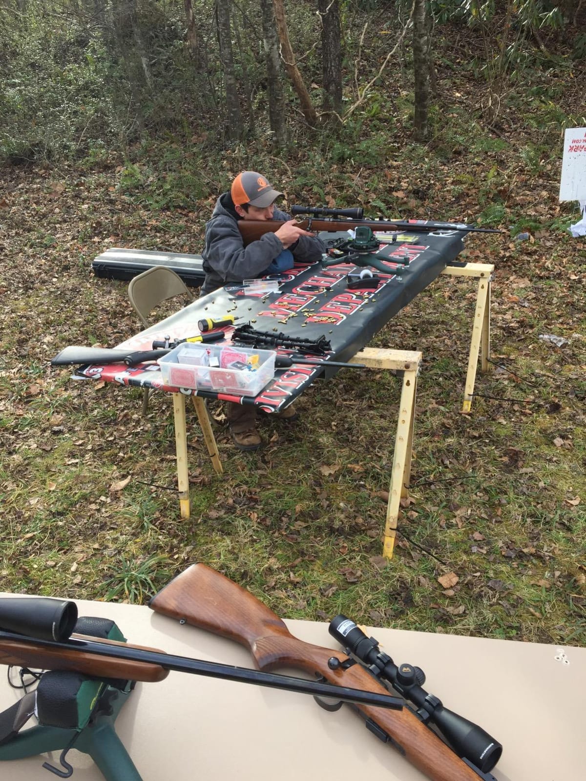 Caldwell Rock BR Benchtop Shooting Rest, 3-Point Frame customer photo 2