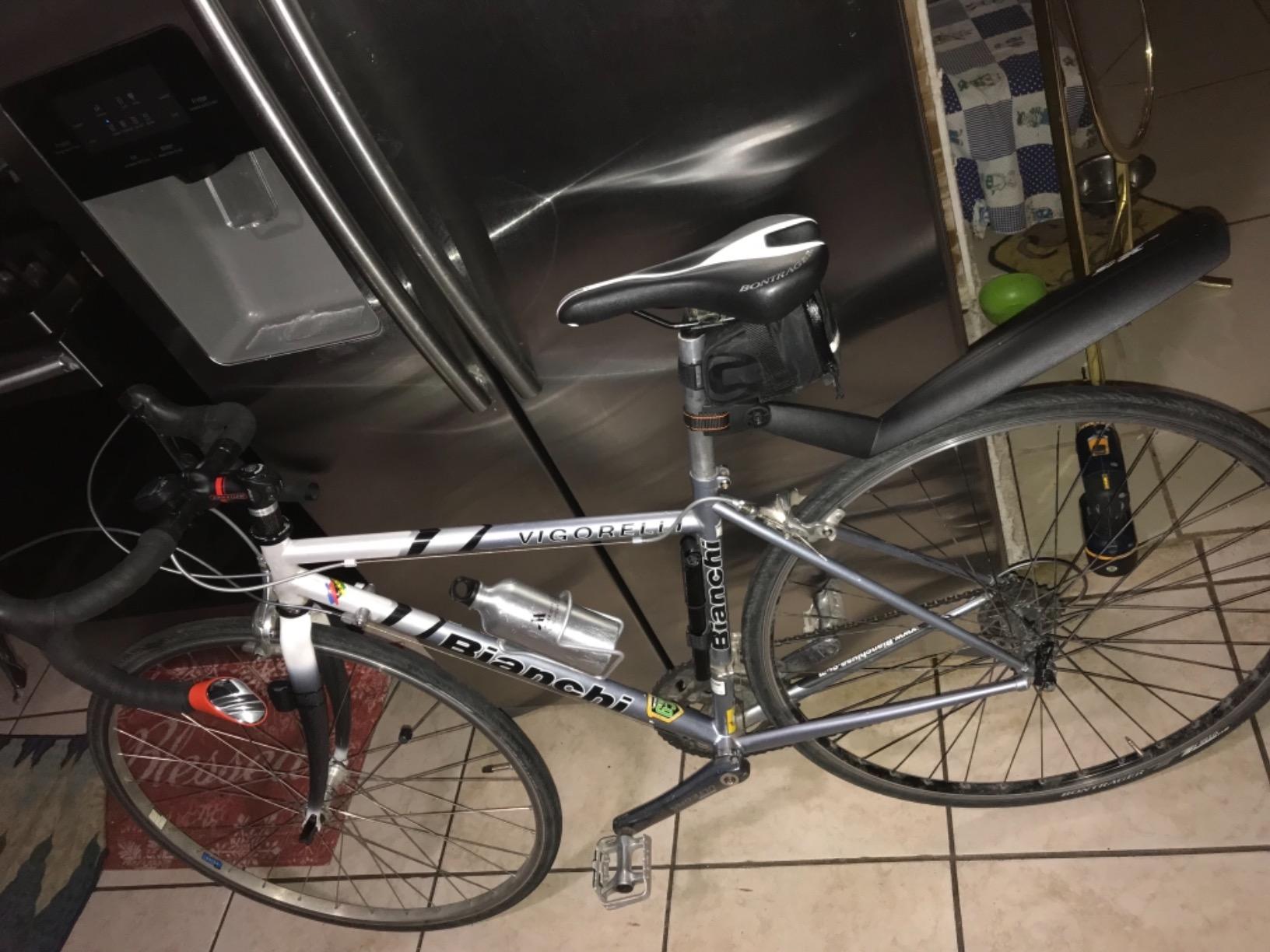 SKS Germany X-Tra Dry Rear Bicycle Fender | SKS X-Tra Dry Rear Fender - Quick-Release, Wide, Shock-Resistant customer photo 2
