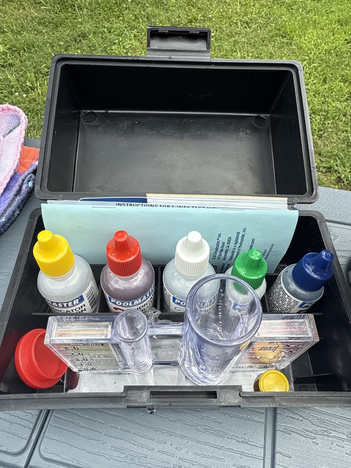 Poolmaster 5-Way Pool & Spa Water Test Kit with Liquid Reagents customer photo 1