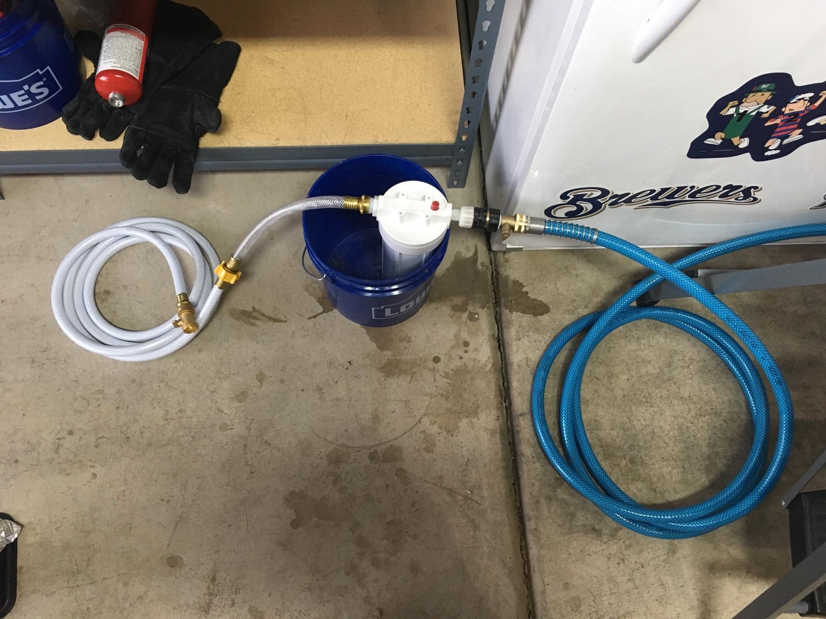 Culligan RVF-10 External RV Water Filter System - Hose Connector Kit, D-15 Replacement Cartridge Included - Reduces Chlorine Taste & Odor for Cleaner RV Water, 250 Gal customer photo 1