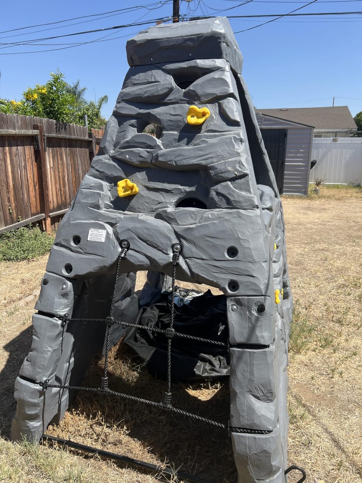 Step2 Skyward Summit for Kids, Climbing Wall Playset for Toddlers, Ages 4-8 Years Old, Easy to Assemble Kids Outdoor Playground for Backyard customer photo 1