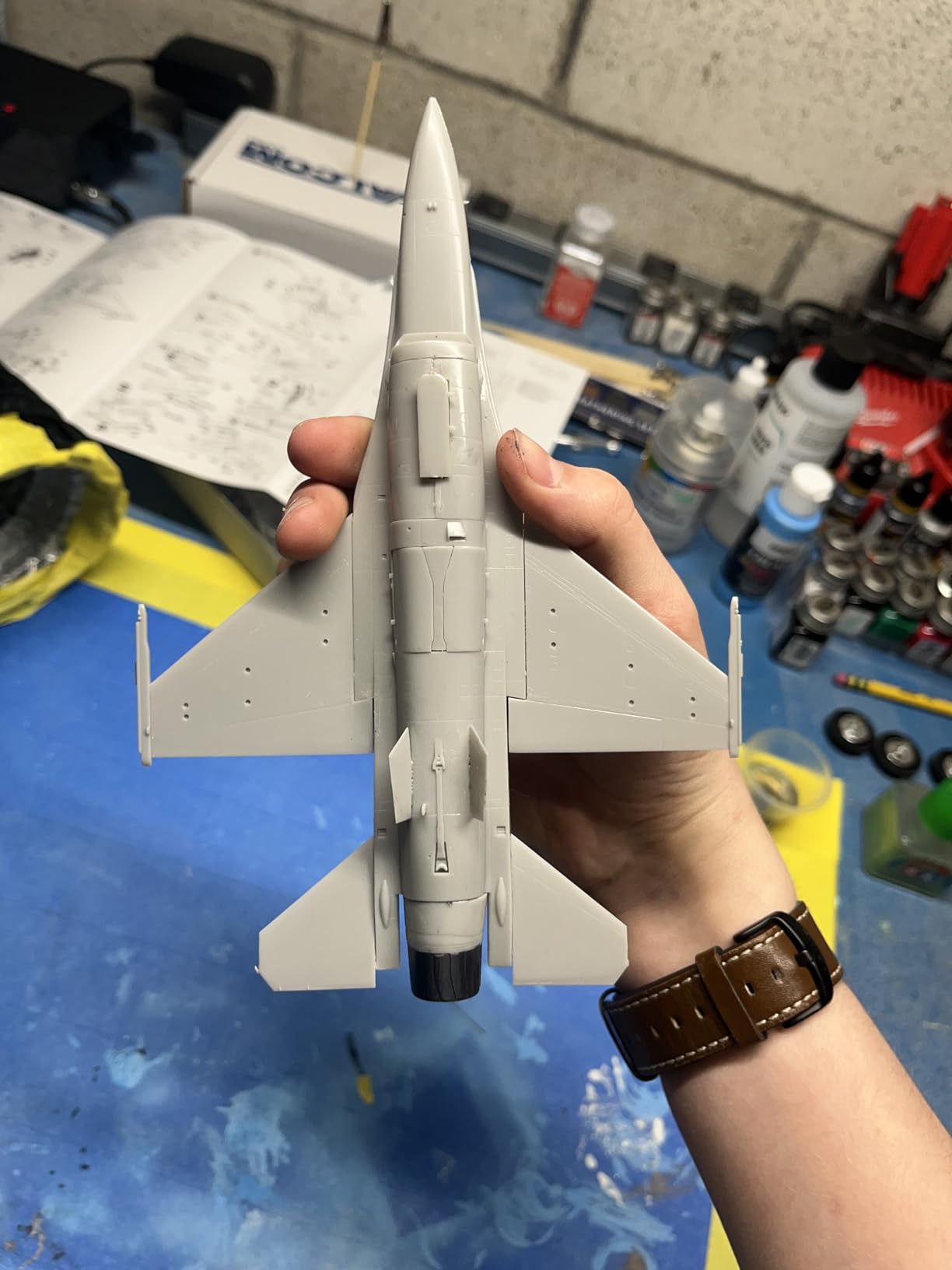 Hasegawa 1:72 Scale F-16C Fighting Falcon Model Kit customer photo 1