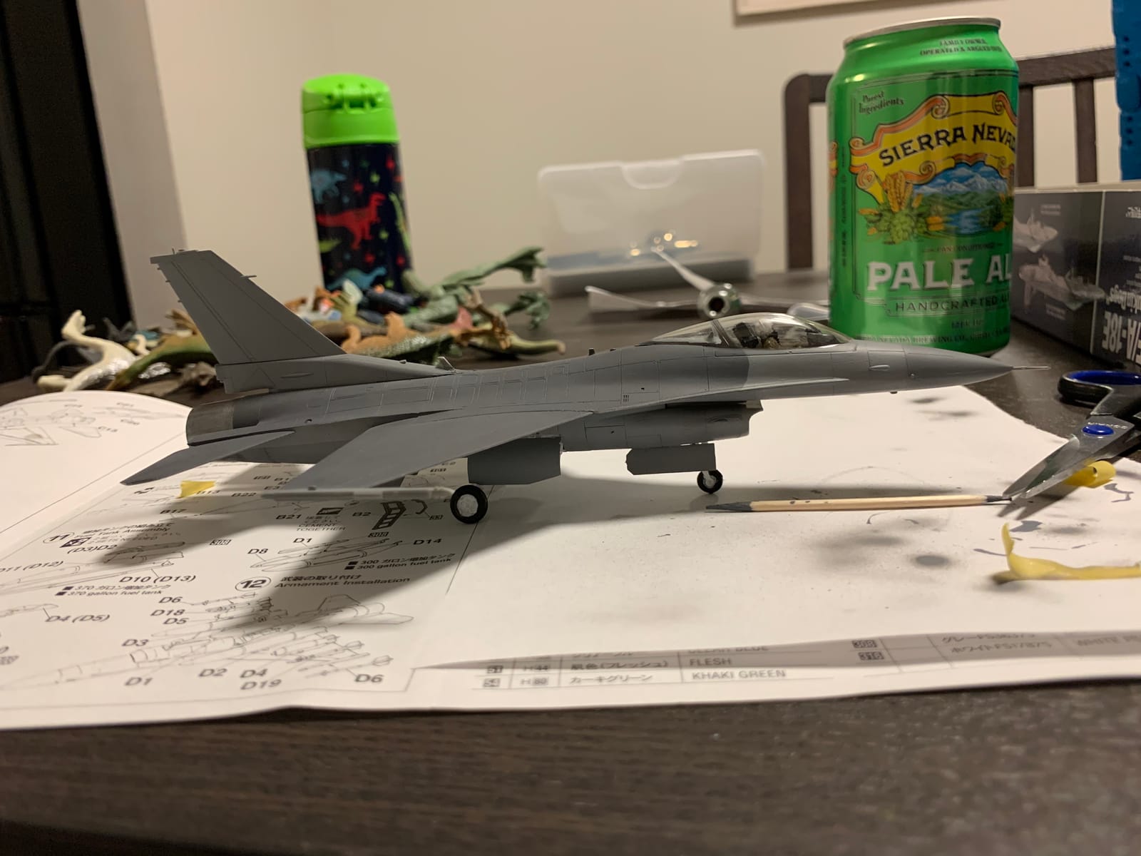 Hasegawa 1:72 Scale F-16C Fighting Falcon Model Kit customer photo 2