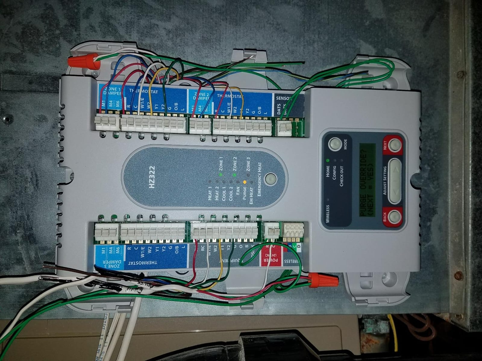 Honeywell HZ322K TrueZONE Kit - Multi-Stage 2H/2C TrueZone System Kit customer photo 1