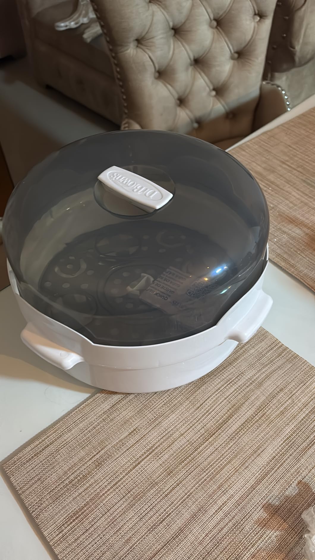 Dr. Brown's Microwave Steam Sterilizer for Baby Bottles, Nipples, Bottle Parts, Pacifiers, Teethers and Breast Pump Parts customer photo 2