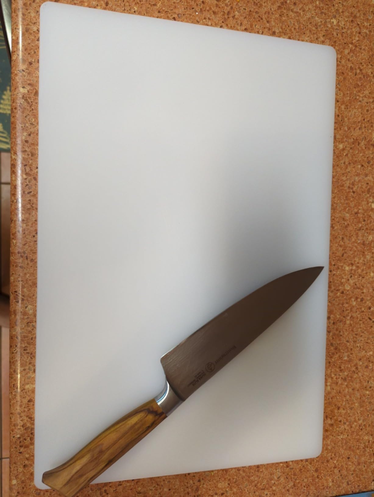 Winco Cutting Board, 18 by 24 by 1/2-Inch, White | Dishwasher safe, Stain resistant, HACCP approved, Great for Charcuterie, Appetizers and Buffet Displays customer photo 1
