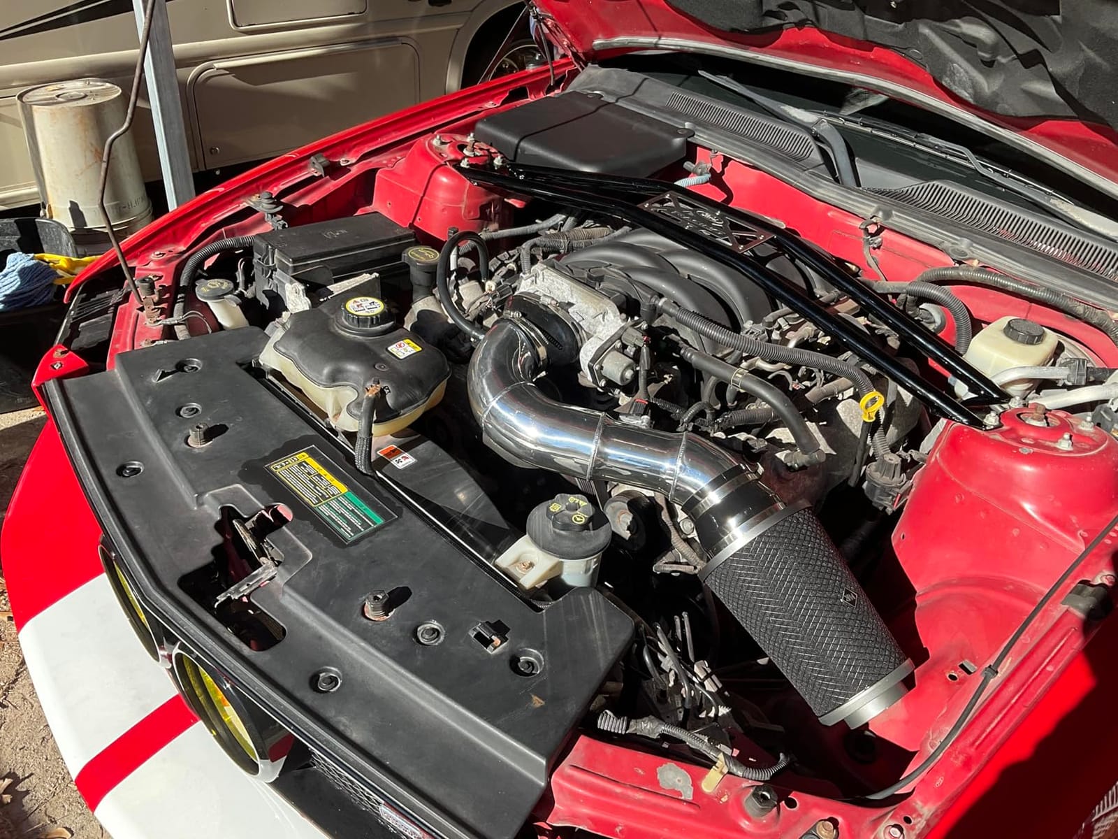 Ford Racing M20201S197 Strut Tower Brace for Ford Mustang customer photo 1