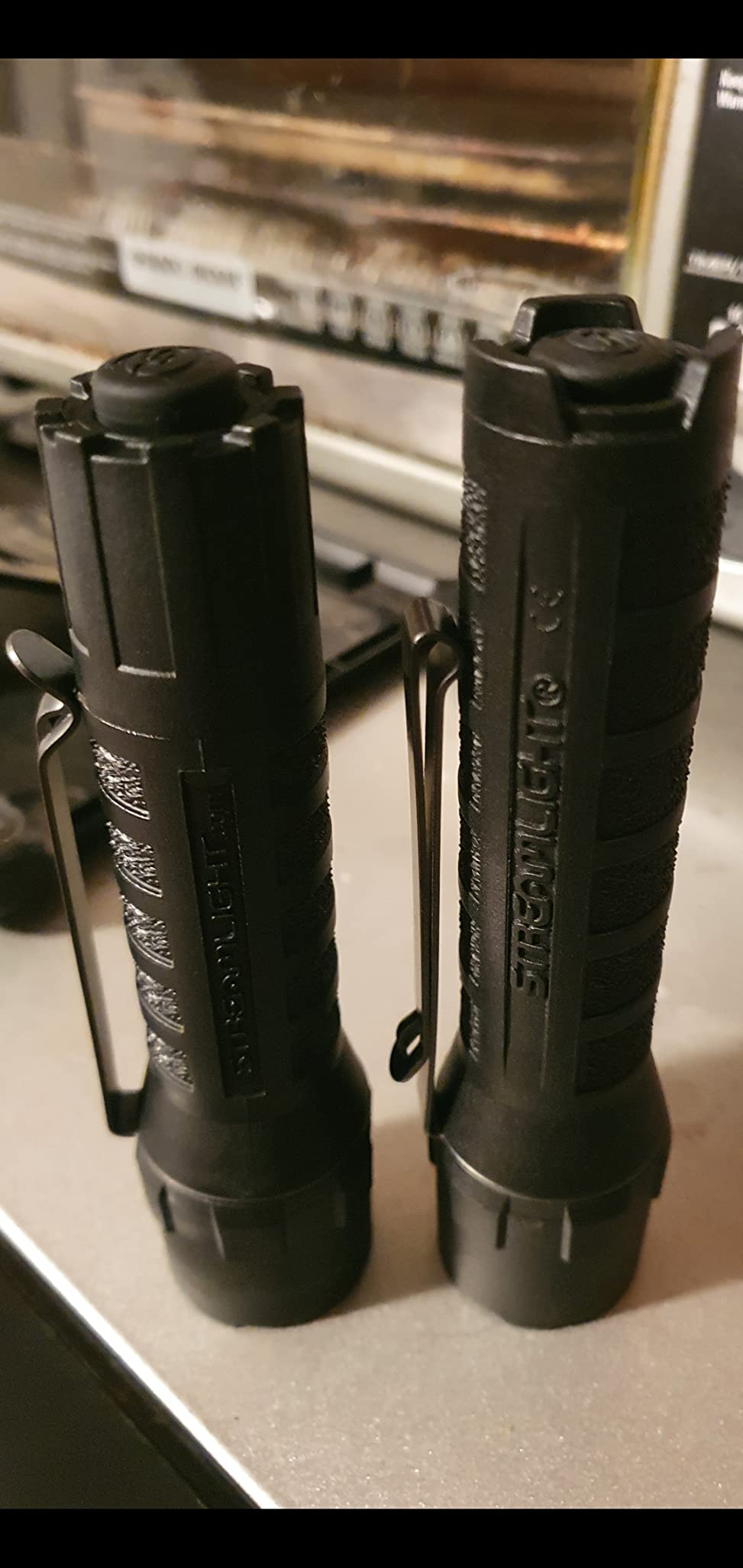 Streamlight 88850 PolyTac 600-Lumen Tactical Flashlight, Black | 11500 candela peak beam; multi-fuel 18650; TEN-TAP programming; impact-resistant polymer body customer photo 2