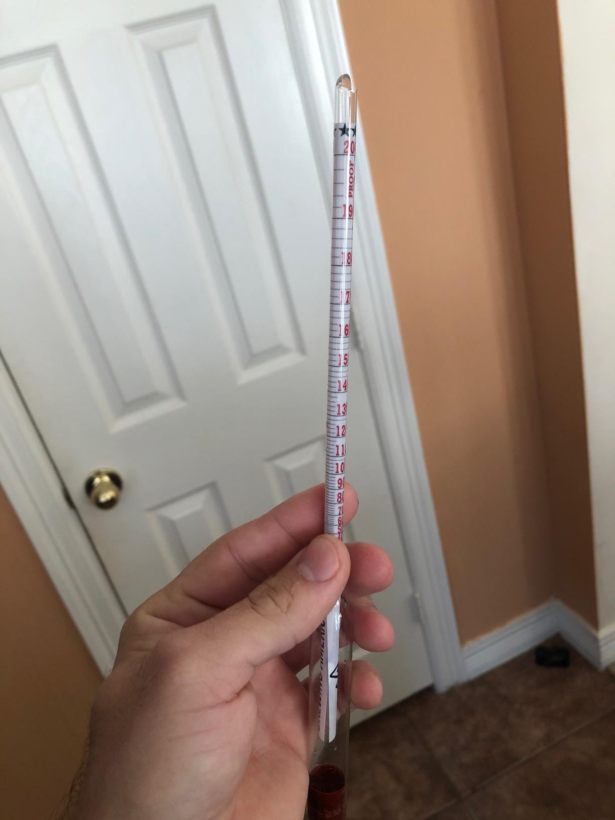 USA-Made Alcohol Hydrometer Tester 0-200 Proof & Tralle Pro Series Traceable - Distilling Moonshine Alcoholmeter for Proofing Distilled Spirits customer photo 2