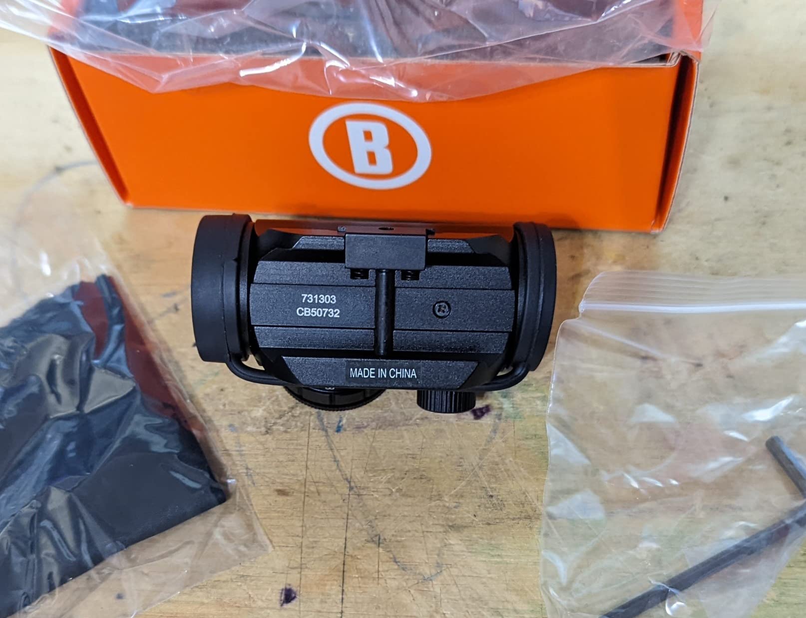 Bushnell Trophy TRS-25 Red Dot Sight Riflescope, 1x20mm, Black customer photo 2