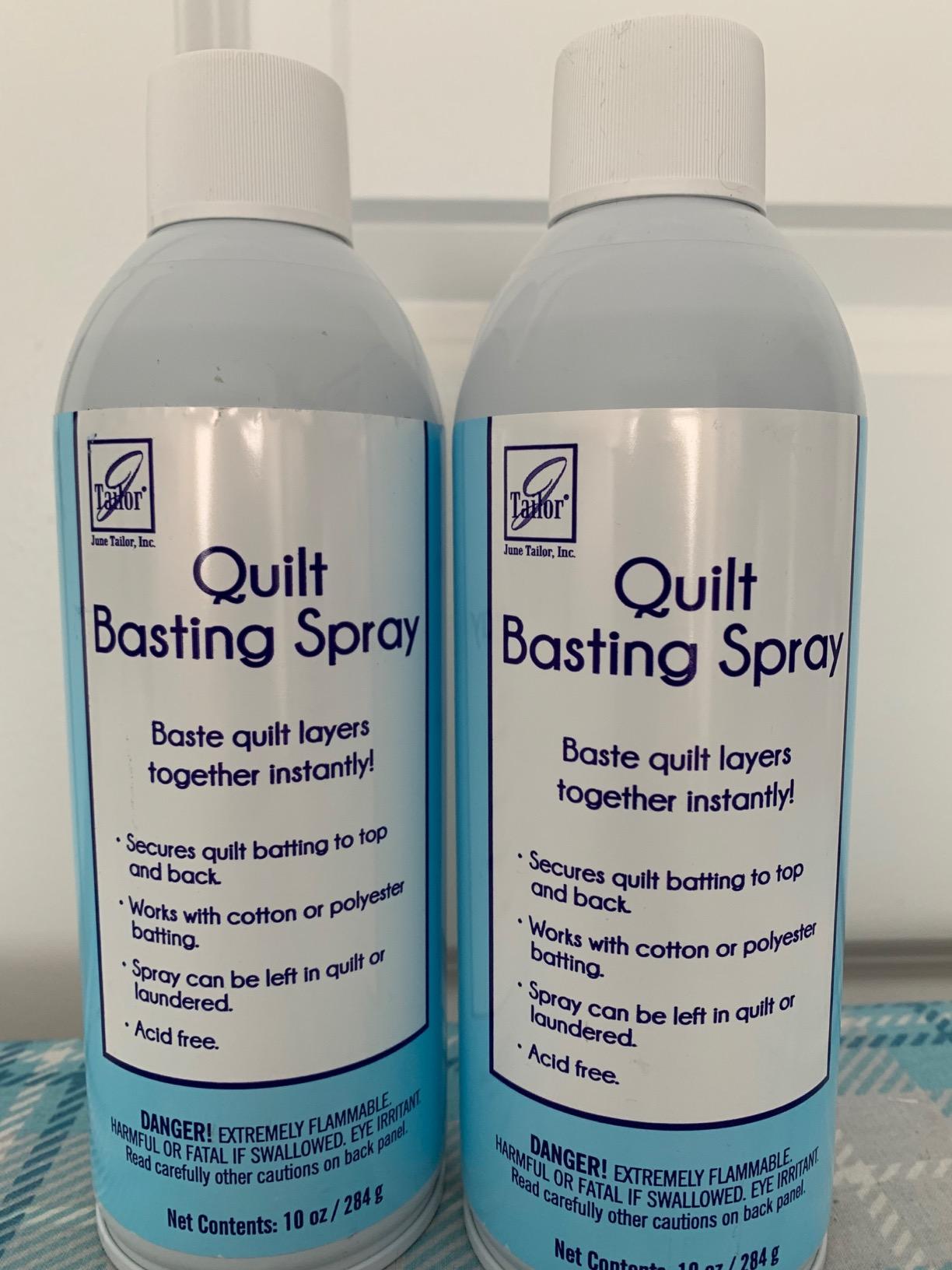 June Tailor JT440 Quilt Basting Spray, 10 ounce can Blue customer photo 2