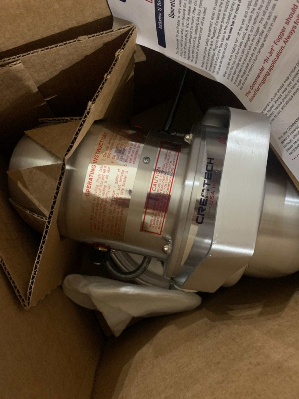 Concrobium Mold Control Fogger, Aerosol Fogger for Even Application of Mold Control Solution in Large Areas, Fine Mist Coverage for Basements, Attics, Crawl Spaces and Enclosed Spaces customer photo 2