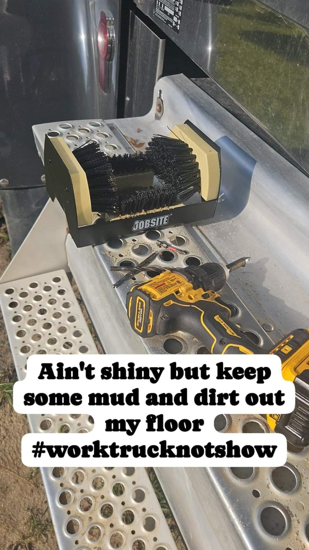 JobSite The Original Boot Scrubber - All Weather Industrial Shoe Cleaner & Scraper Brush customer photo 1