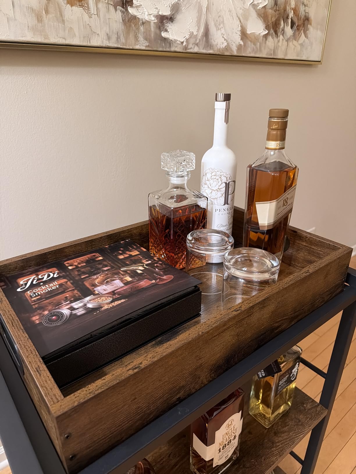 Bormioli Rocco Selecta Collection Whiskey Decanter - 33.75oz Diamond Decanter With Starburst Detailing customer photo 1