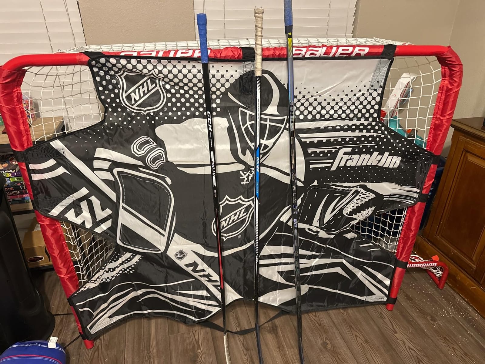 Franklin Sports NHL Shooter Tutor Goalie Shooting Target customer photo 2