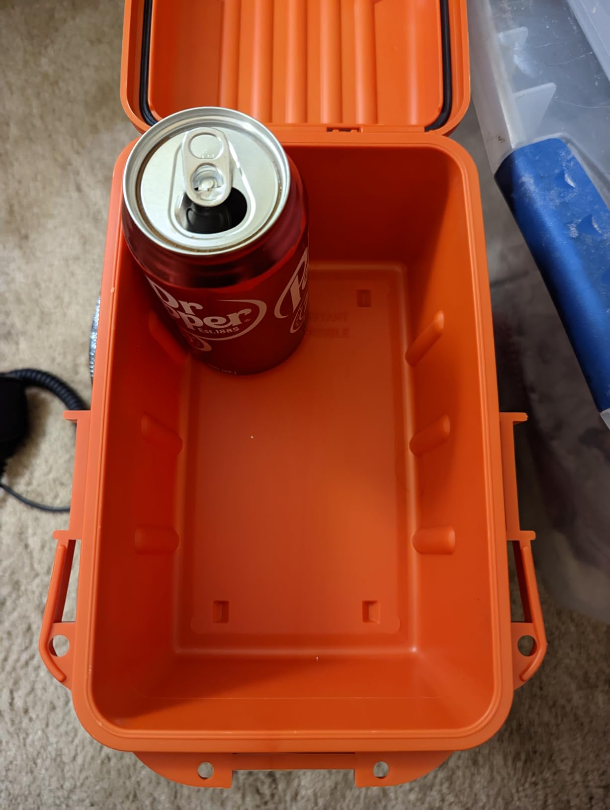 MTM Survivor Dry Box with O-Ring Seal (Orange, Large) customer photo 2