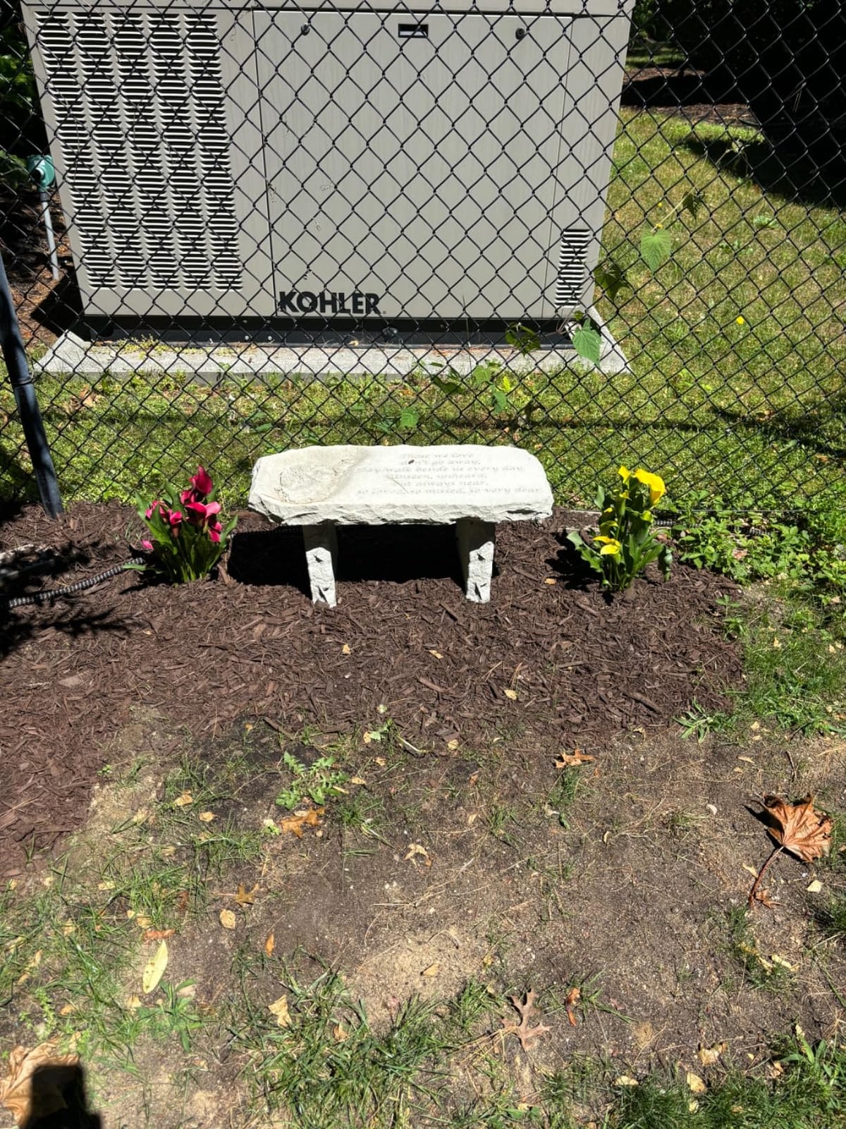 Kay Berry Those We Love Angel Bench customer photo 2