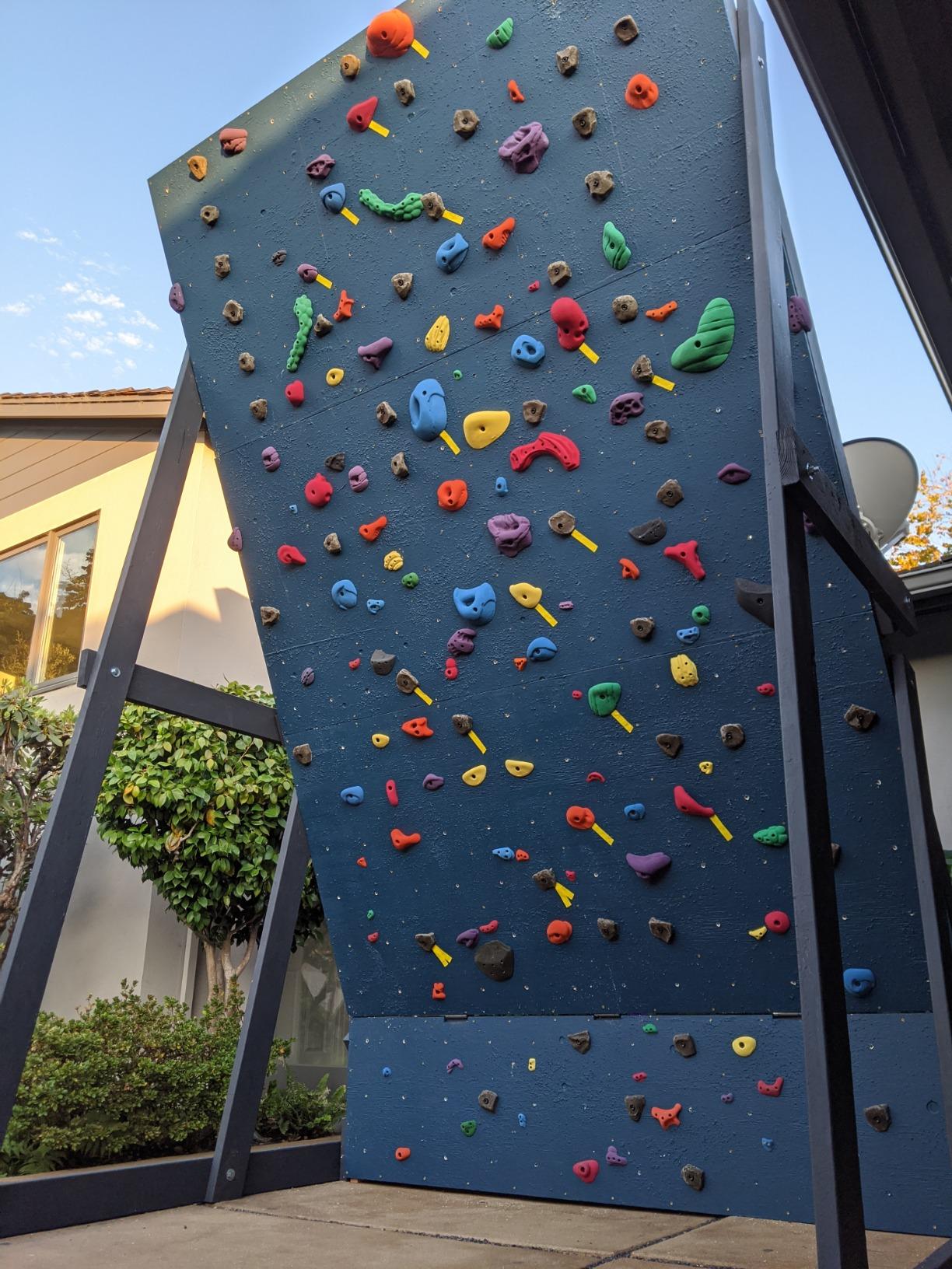 10 PCS Rock Climbing Holds for Rock Climbing Wall Made in USA | Bolt On Climbing Holds - Mutil Size Includes Mounting Hardware for Indoor Outdoor Play Set, Garage Gym, Bouldering, Trees customer photo 1
