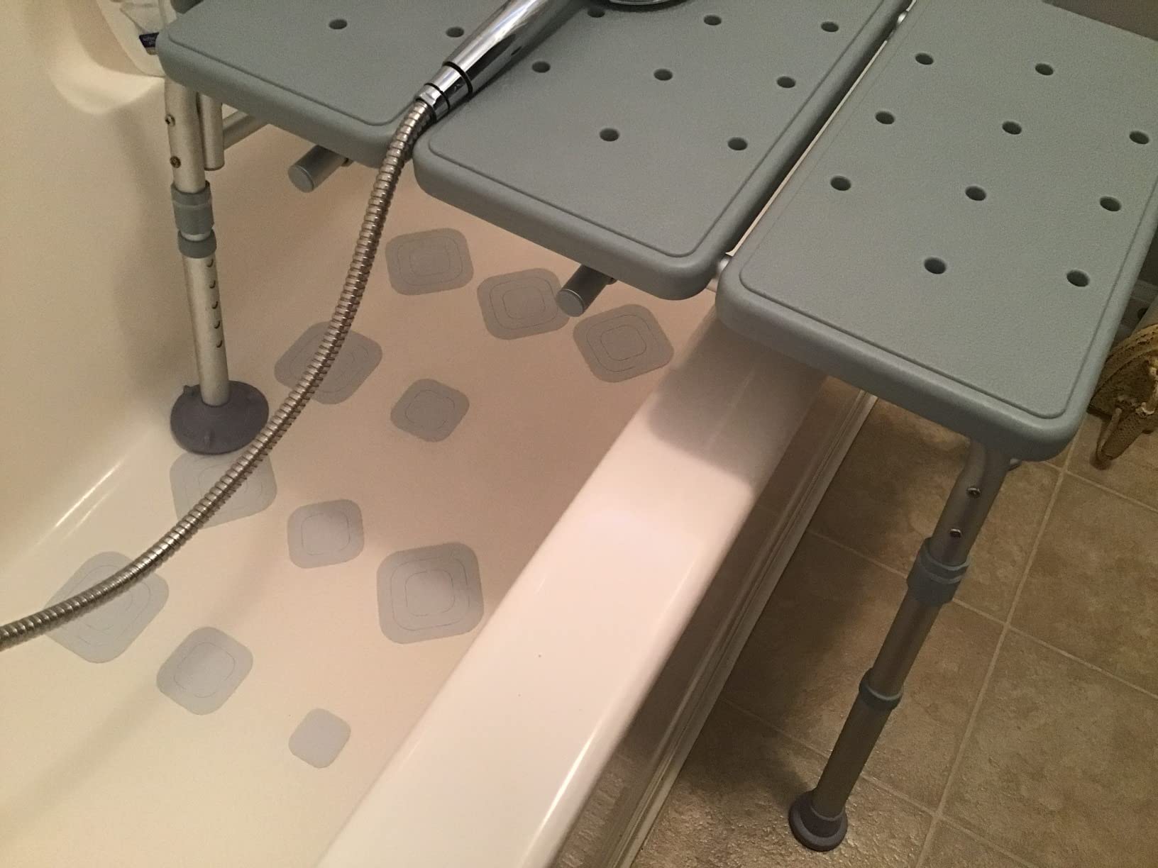 Drive Medical Tub Transfer Bench for Bathtub, Height Adjustable with Adjustable Backrest customer photo 2