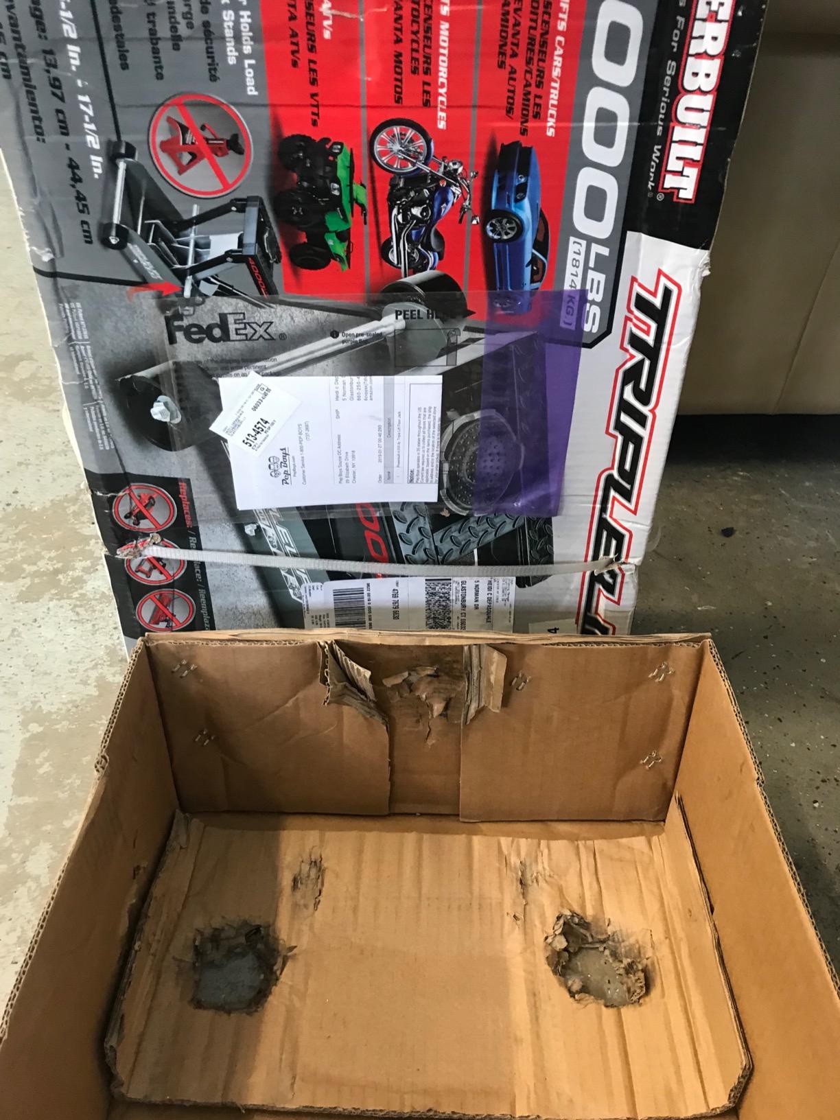 Powerbuilt 2 Ton Triple Lift Floor Jack, Works on Cars, Trucks, Motorcycles, ATV's, Transmissions, 4-3/4 to 17 in. Range, Wide and Stable, Locking Safety Bar - 620422E customer photo 1